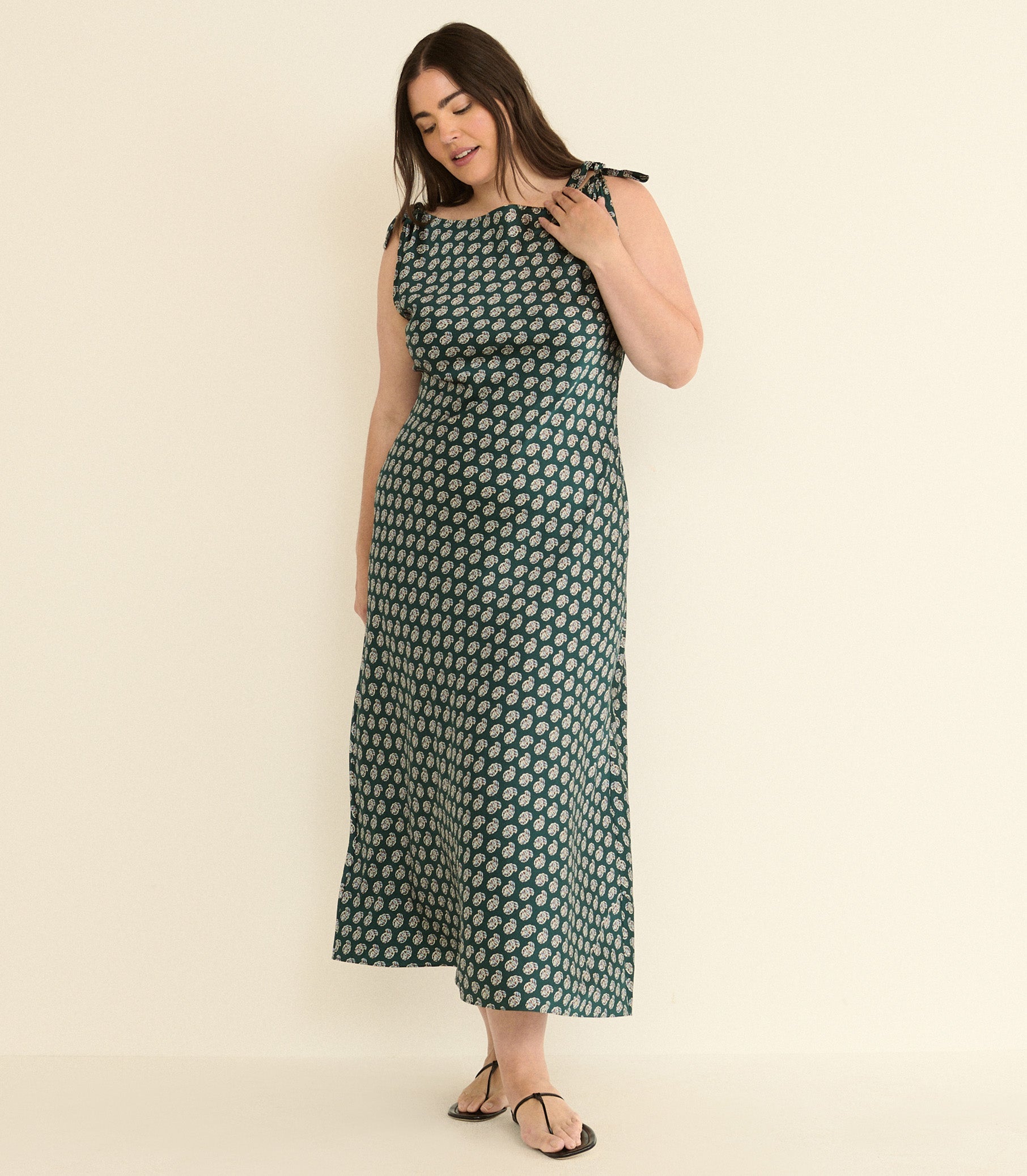 DOEN - MARISELLE DRESS - - CHAUMONT PAISLEY