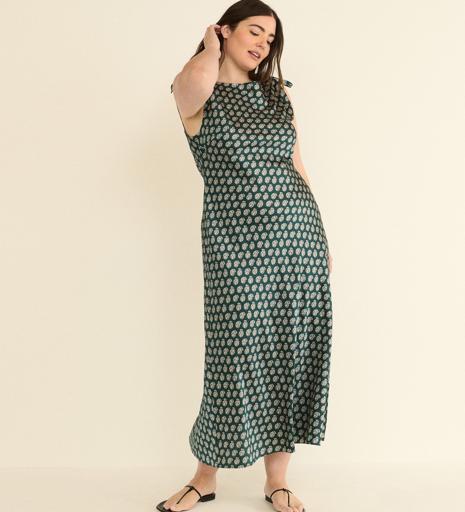 DOEN - MARISELLE DRESS - - CHAUMONT PAISLEY