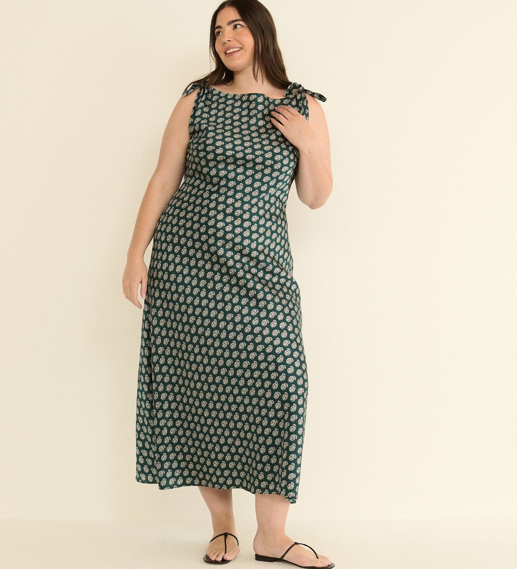 DOEN - MARISELLE DRESS - - CHAUMONT PAISLEY