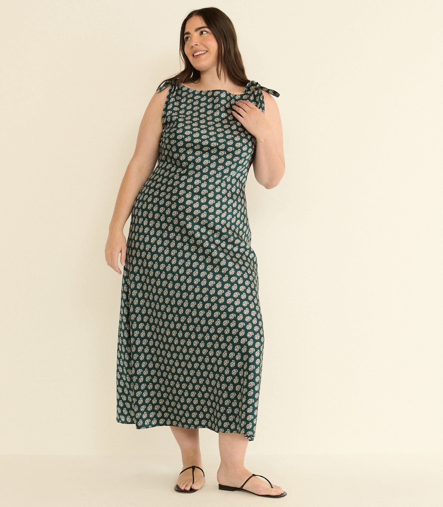DOEN - MARISELLE DRESS - - CHAUMONT PAISLEY