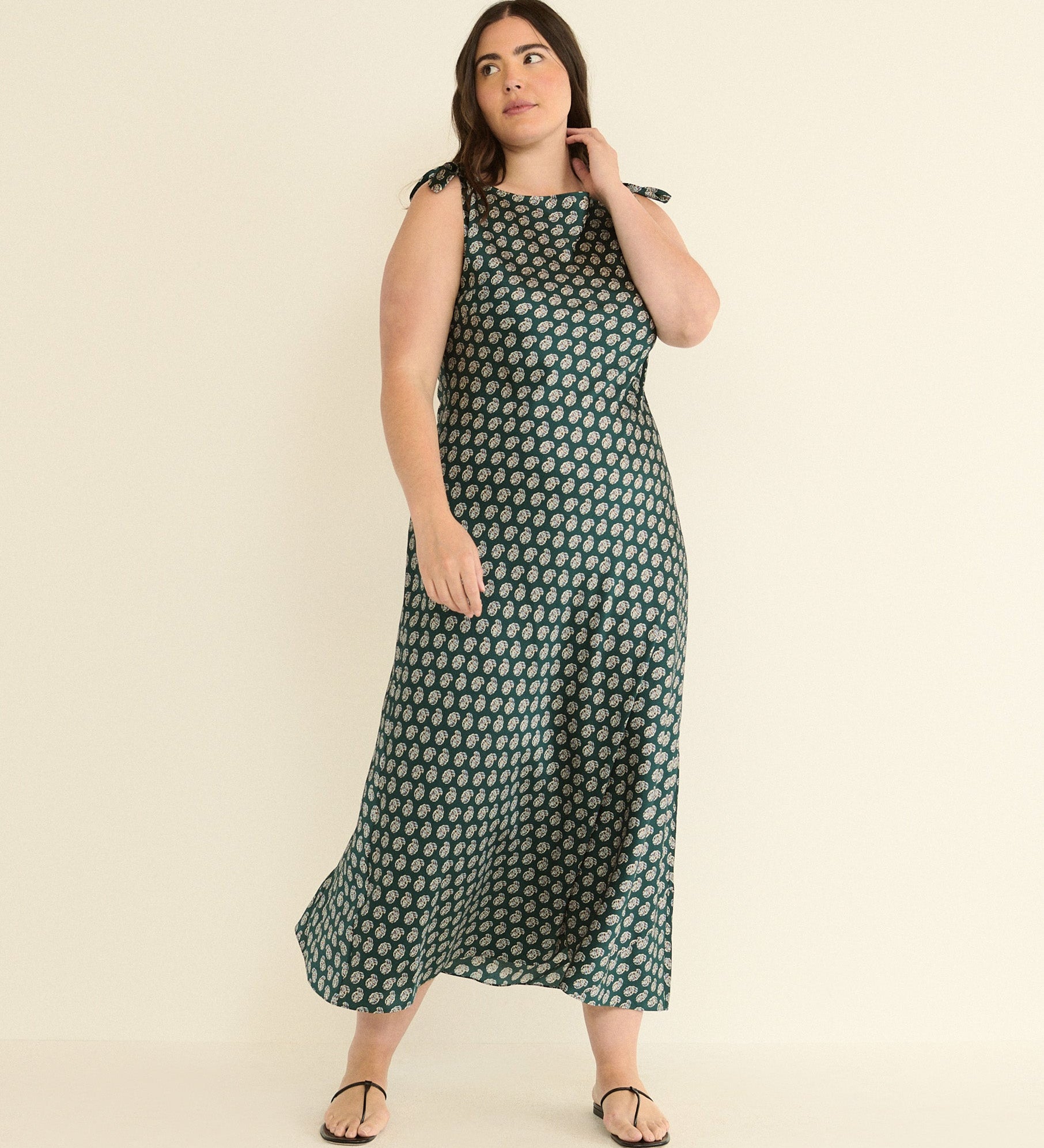 DOEN - MARISELLE DRESS - - CHAUMONT PAISLEY