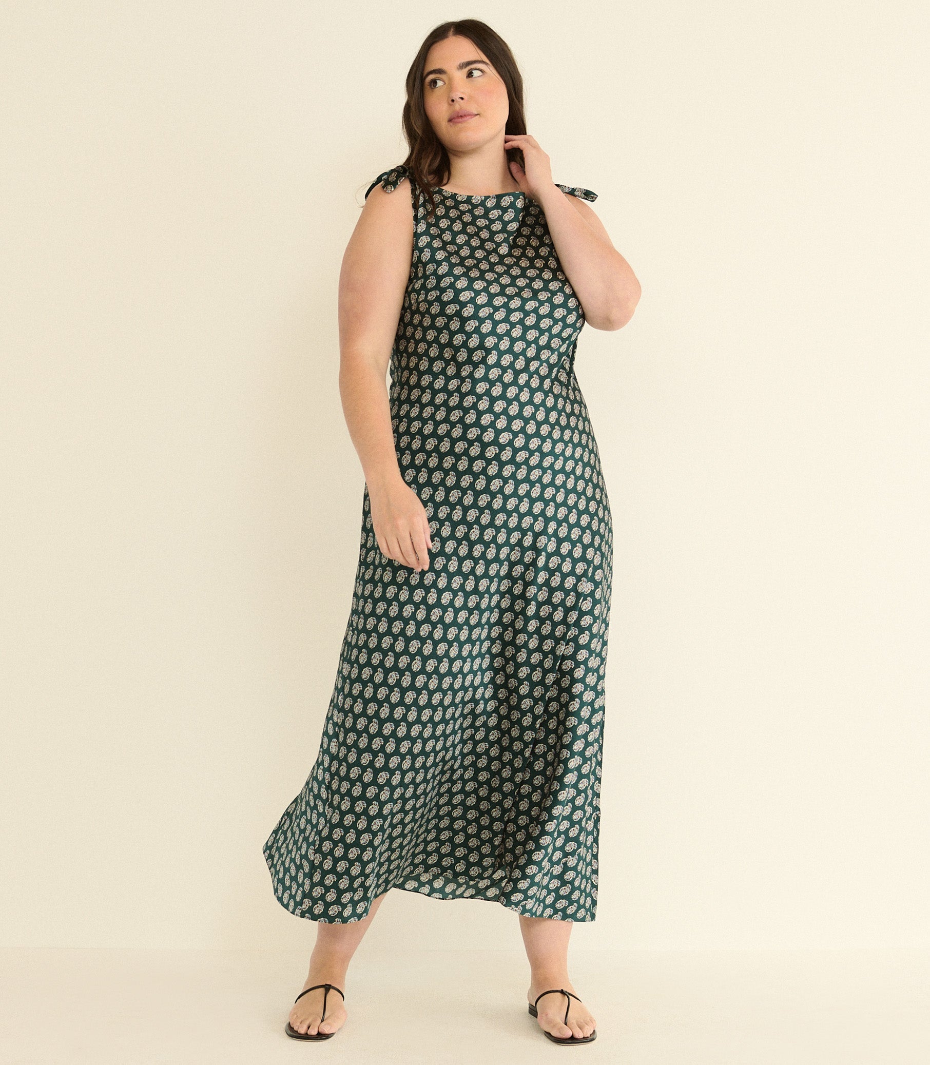 DOEN - MARISELLE DRESS - - CHAUMONT PAISLEY