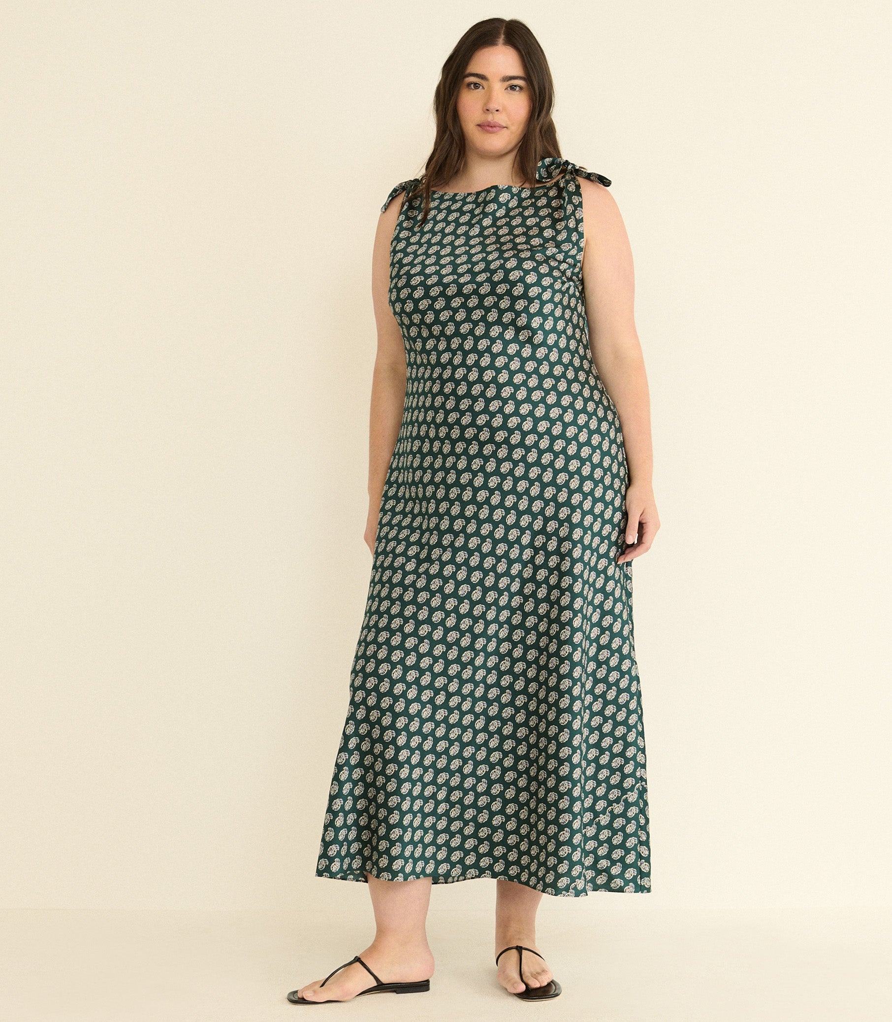 DOEN - MARISELLE DRESS - - CHAUMONT PAISLEY