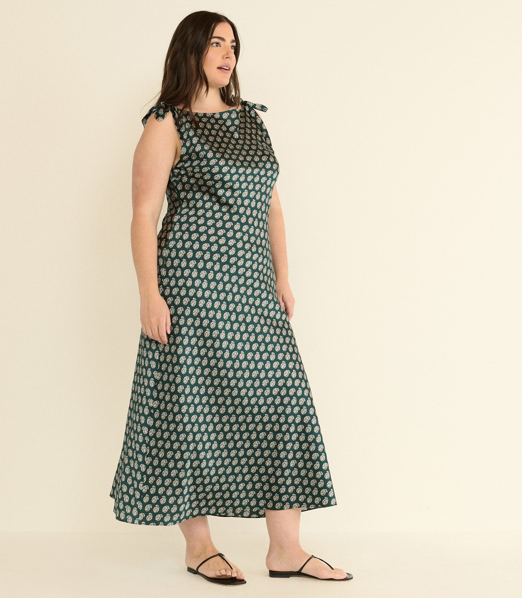 DOEN - MARISELLE DRESS - - CHAUMONT PAISLEY