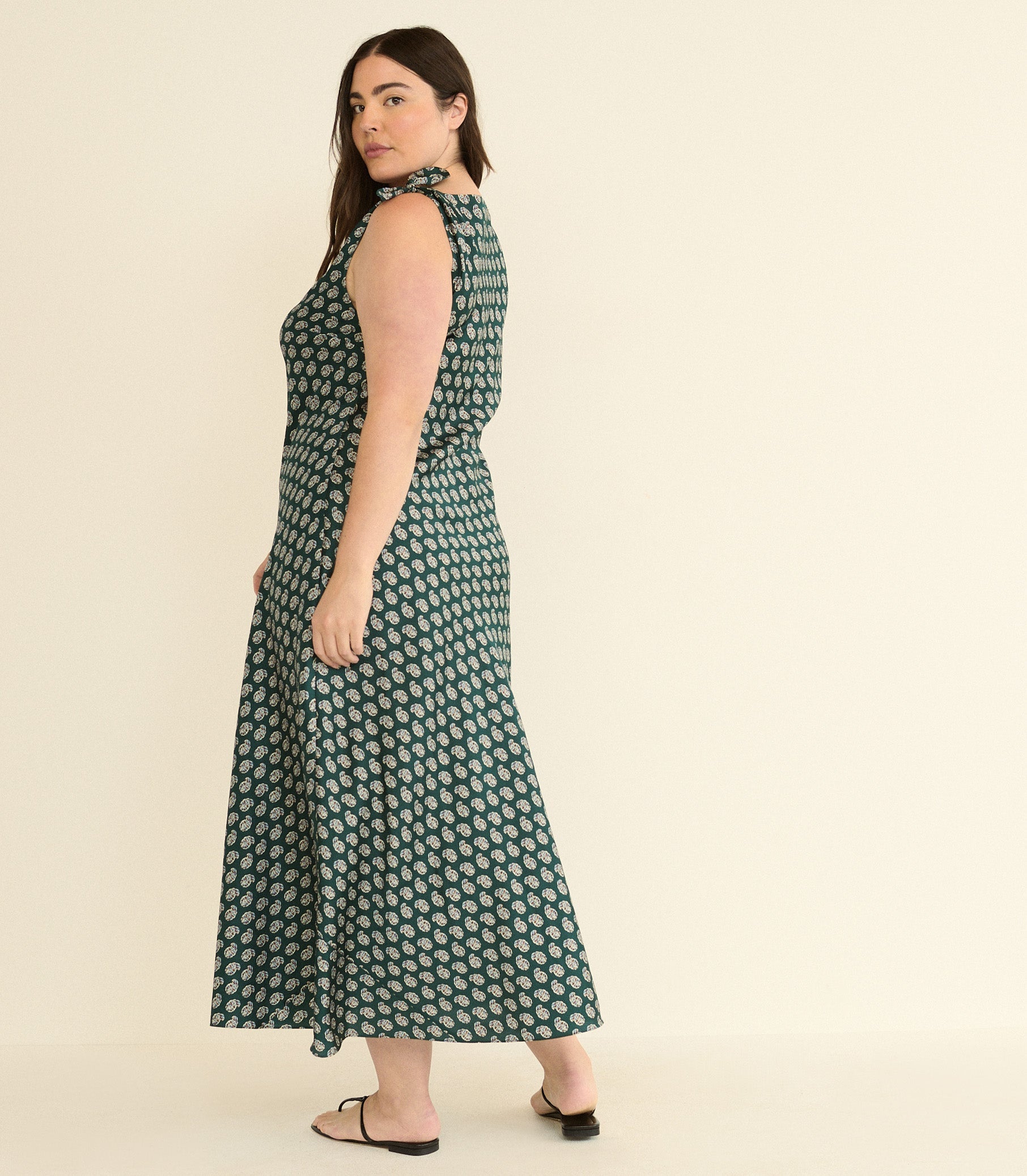 DOEN - MARISELLE DRESS - - CHAUMONT PAISLEY