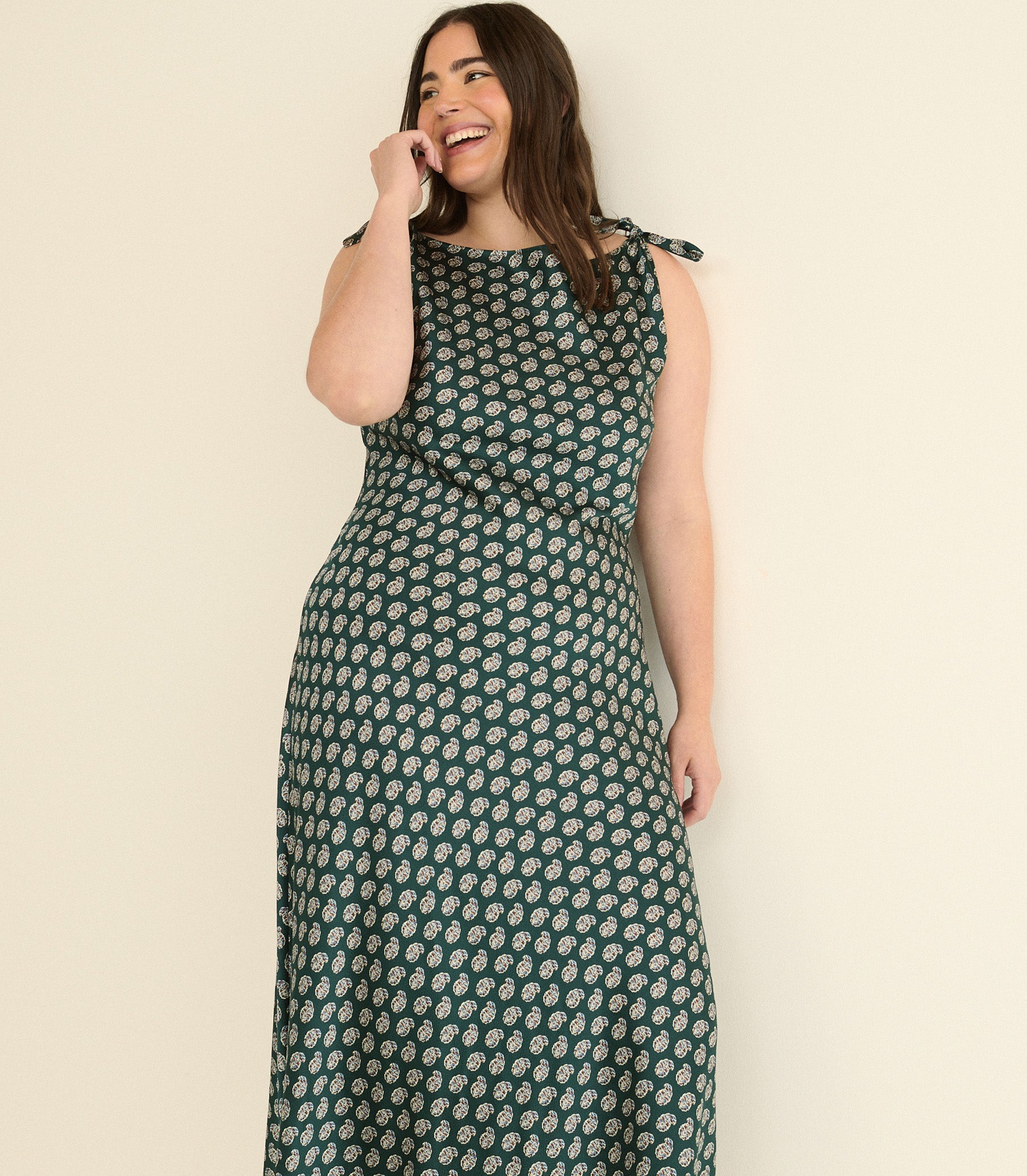 DOEN - MARISELLE DRESS - - CHAUMONT PAISLEY