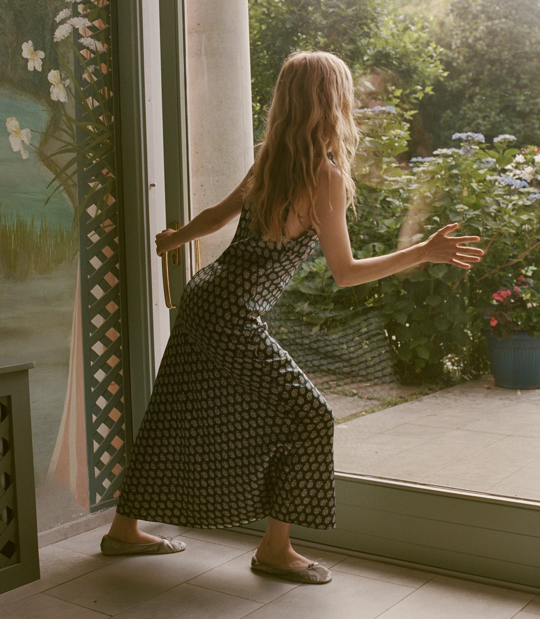 DOEN - MARISELLE DRESS - - CHAUMONT PAISLEY