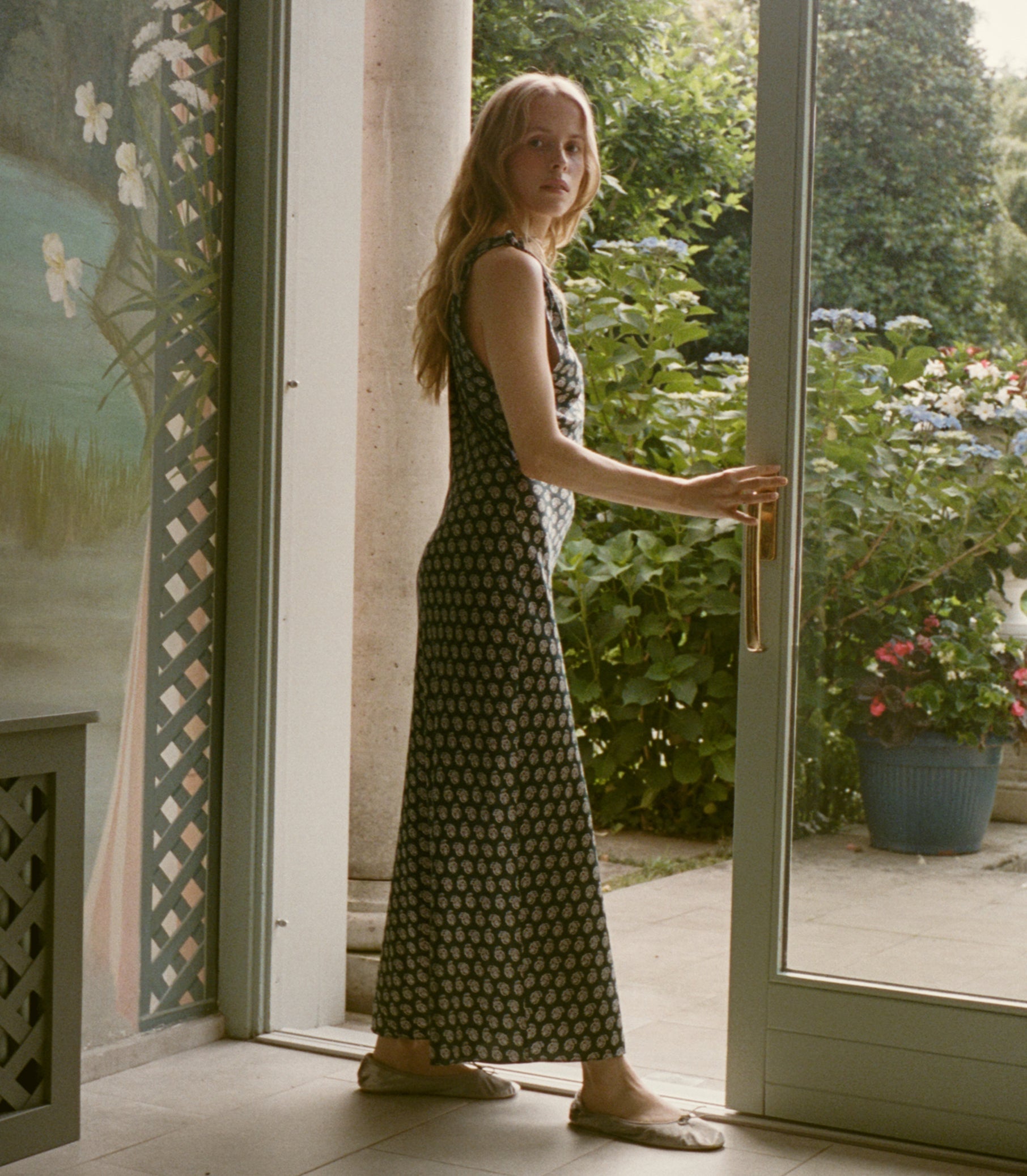 DOEN - MARISELLE DRESS - - CHAUMONT PAISLEY