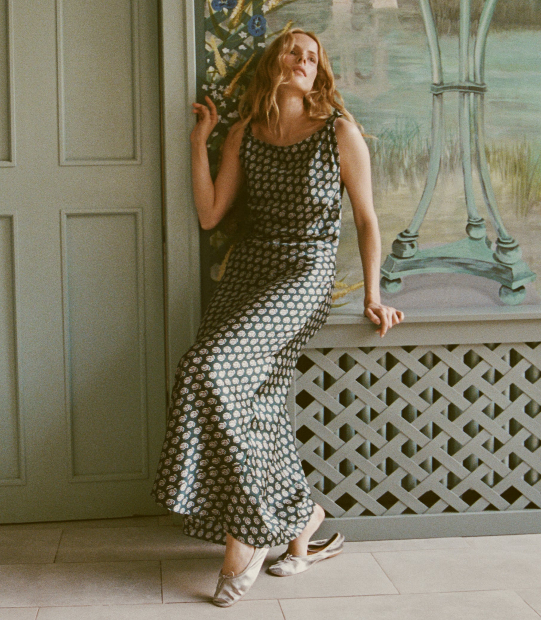 DOEN - MARISELLE DRESS - - CHAUMONT PAISLEY
