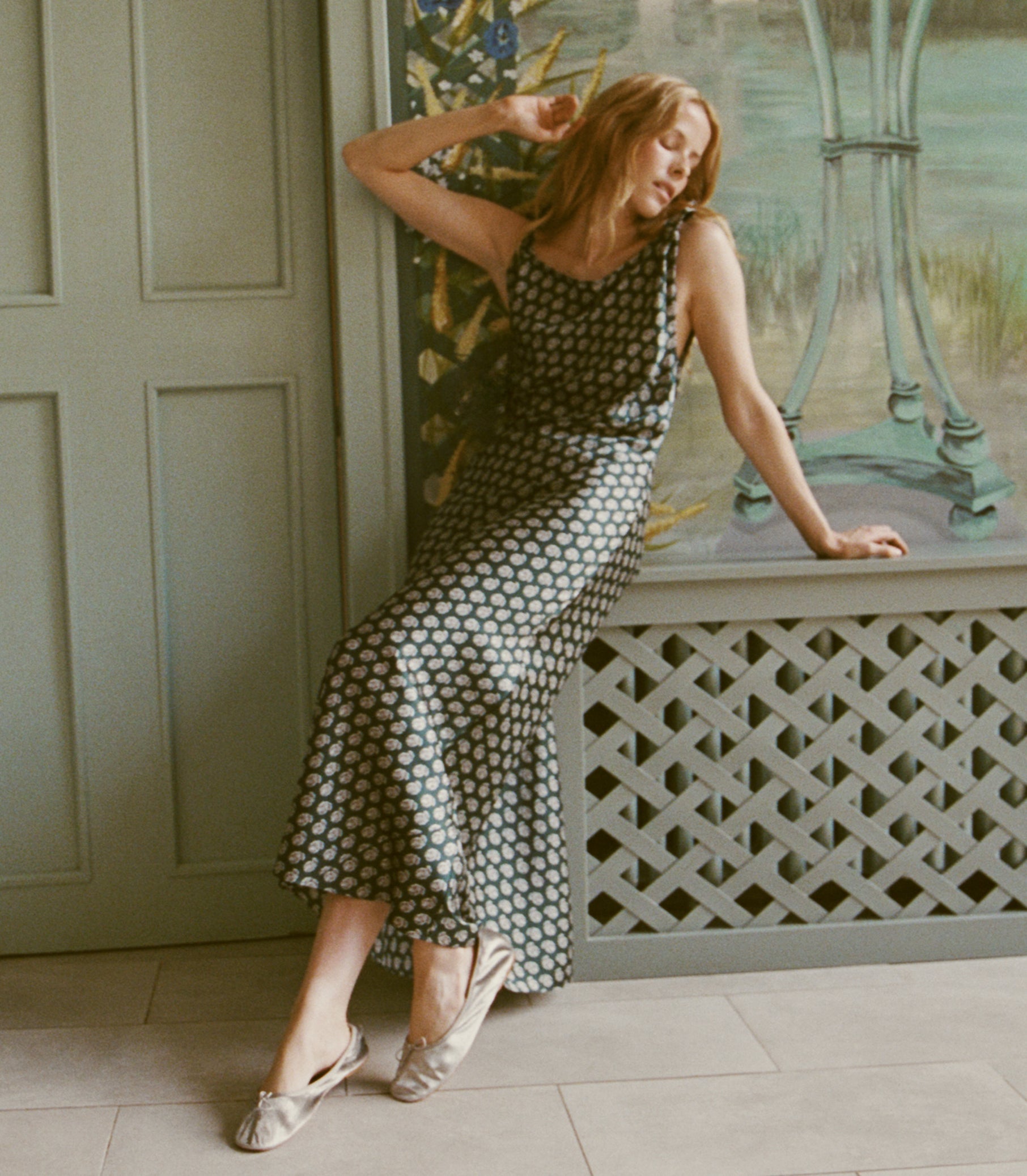 DOEN - MARISELLE DRESS - - CHAUMONT PAISLEY