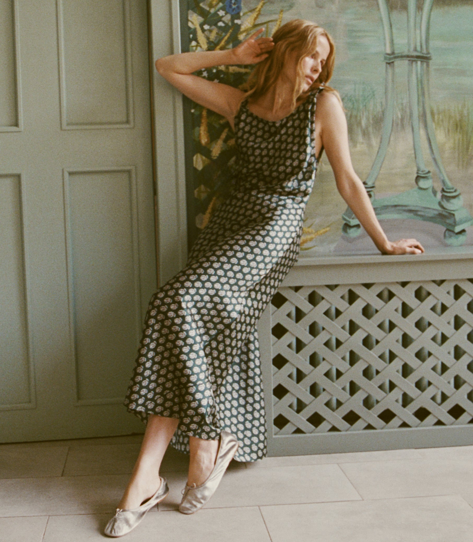 DOEN - MARISELLE DRESS - - CHAUMONT PAISLEY