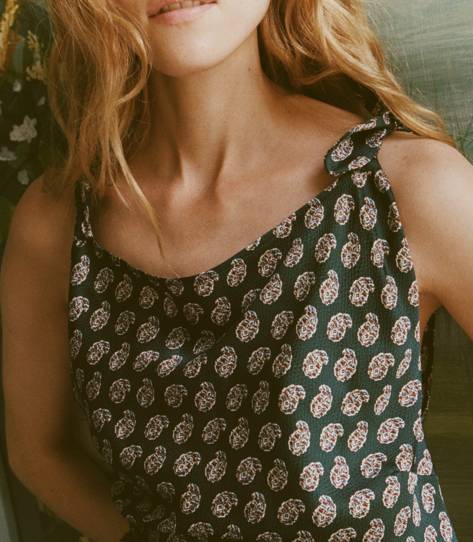 DOEN - MARISELLE DRESS - - CHAUMONT PAISLEY