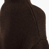 Khaite - Marjorie Cardigan in Bark