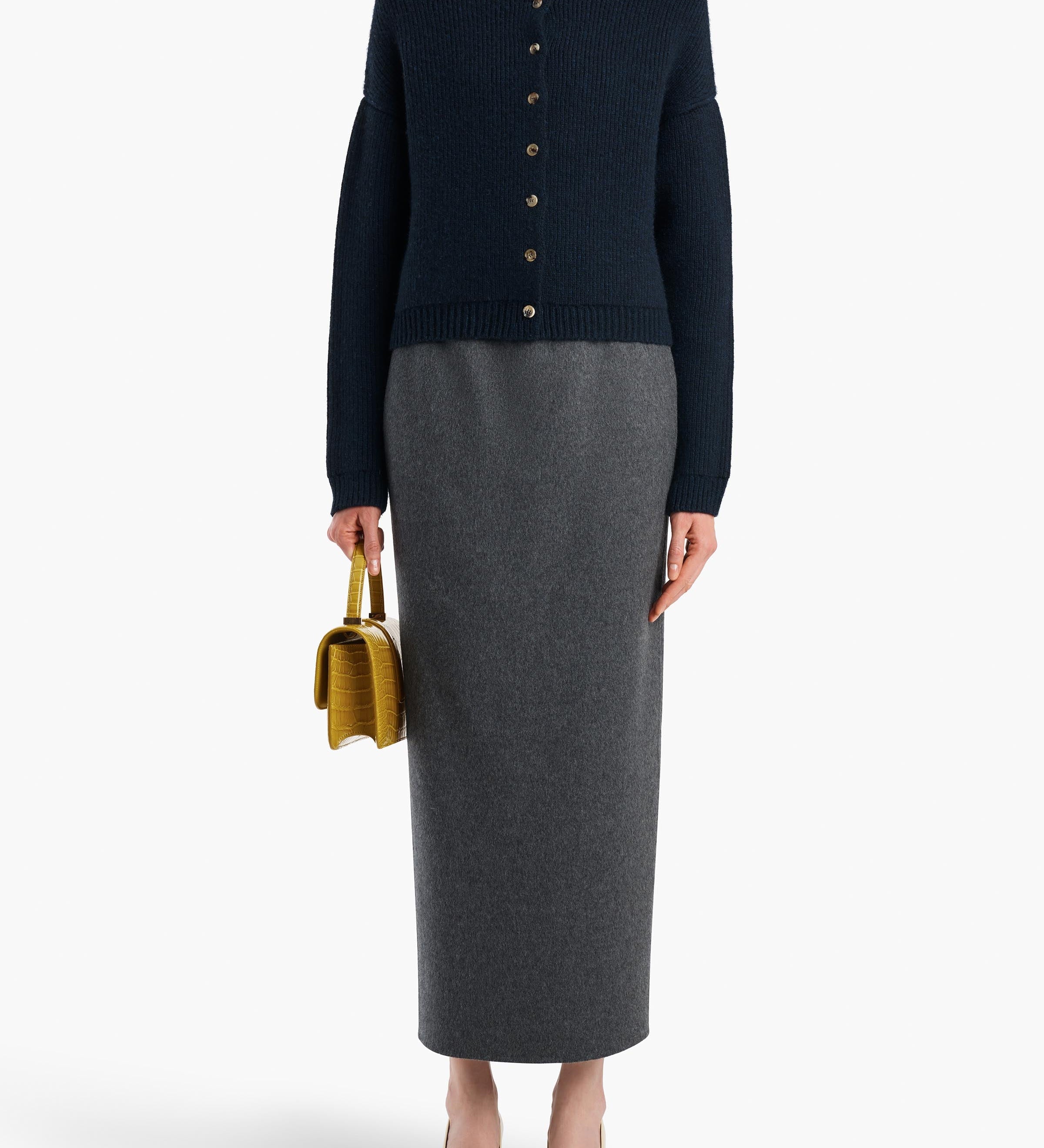 Khaite - Marjorie Cardigan in Deep Navy