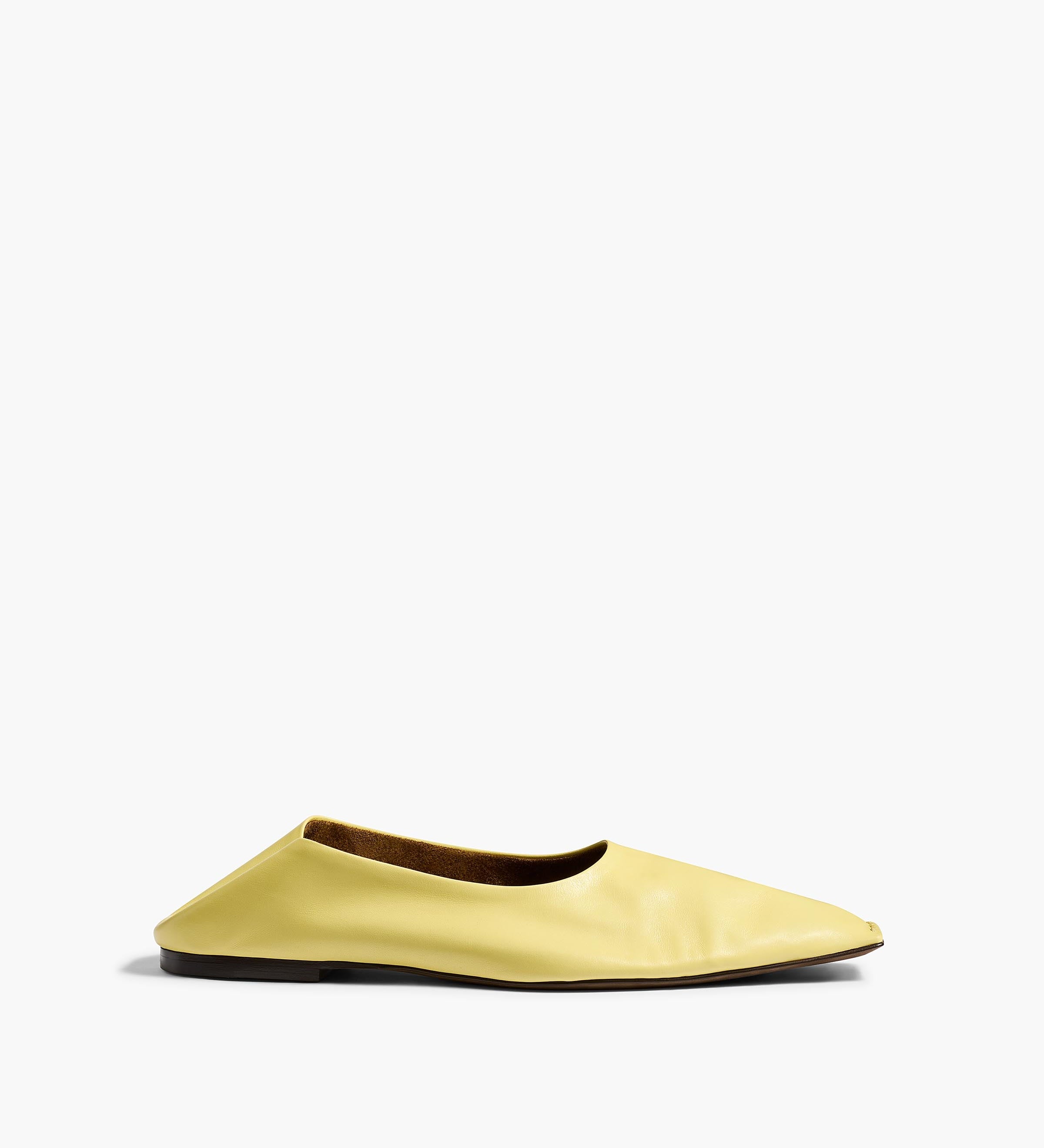Khaite - Marlene Ballerina in Pale Yellow