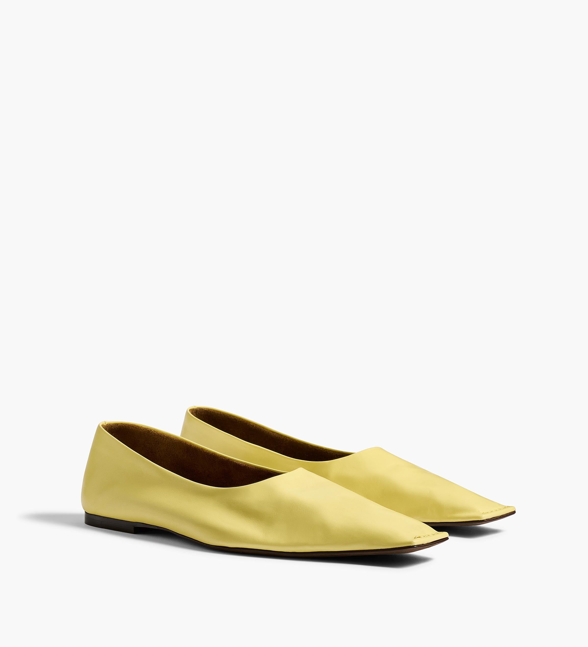 Khaite - Marlene Ballerina in Pale Yellow