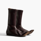 Khaite - Marlene Boot in Rouge Noir