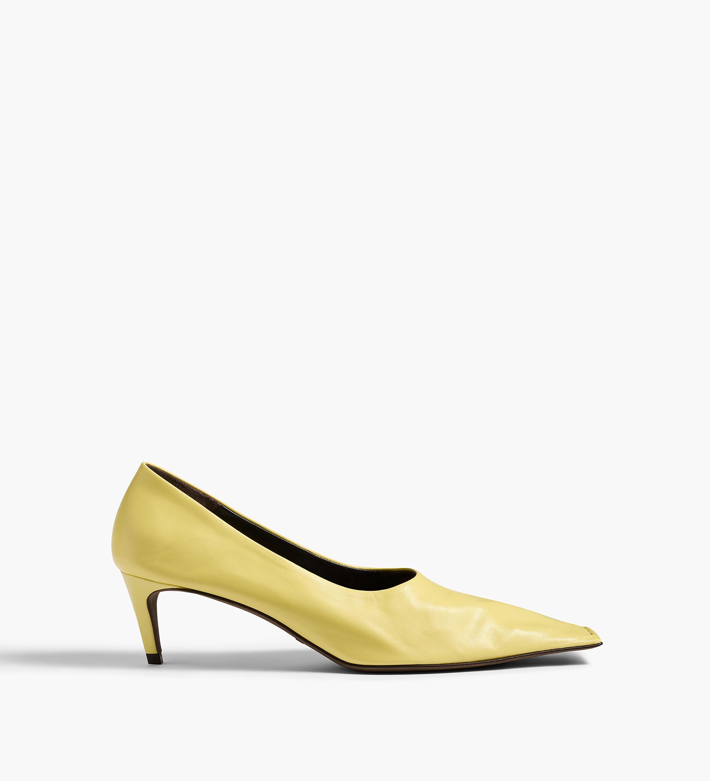 Khaite - Marlene Pump in Pale Yellow