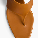 Khaite - Marlow Mule in Cuoio Glazed Leather