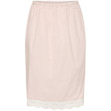 Posse - MARLOWE SKIRT - CREAM & RED POLKA DOT