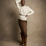 DÔEN - MARLOWE CASHMERE SWEATER -- IVORY