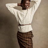 DÔEN - MARLOWE CASHMERE SWEATER -- IVORY