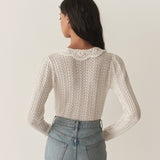 DÔEN - MARTINA CARDIGAN -- PALE LILY