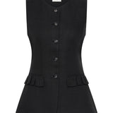 Posse - MATILDA GILET - BLACK