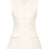 Posse - MATILDA GILET - CREAM