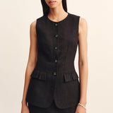 Posse - MATILDA GILET - BLACK