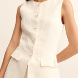 Posse - MATILDA GILET - CREAM