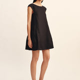 Posse - MATILDA SHIFT MINI DRESS - BLACK