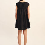 Posse - MATILDA SHIFT MINI DRESS - BLACK