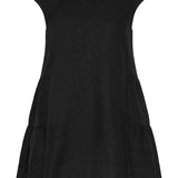 Posse - MATILDA SHIFT MINI DRESS - BLACK