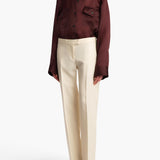 Khaite - Callen Pant in Cream