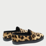 Loeffler Randall - Mattie Leopard Velvet Slip-On Sneaker