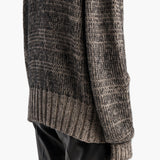 Khaite - Maura Cardigan in Sepia and Black Multi