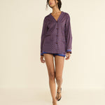 DOEN - MAURISE TOP - - MENORCA FOULARD
