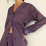 DOEN - MAURISE TOP - - MENORCA FOULARD