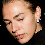 Dorsey - MAXWELL EARRINGS IN HONEY MOISSANITE