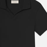 FRAME - Jacquard Polo -- Black