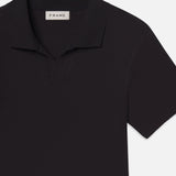 FRAME - Jacquard Polo -- Charcoal