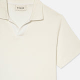 FRAME - Jacquard Polo -- Off White