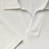 FRAME - Jacquard Polo -- Off White