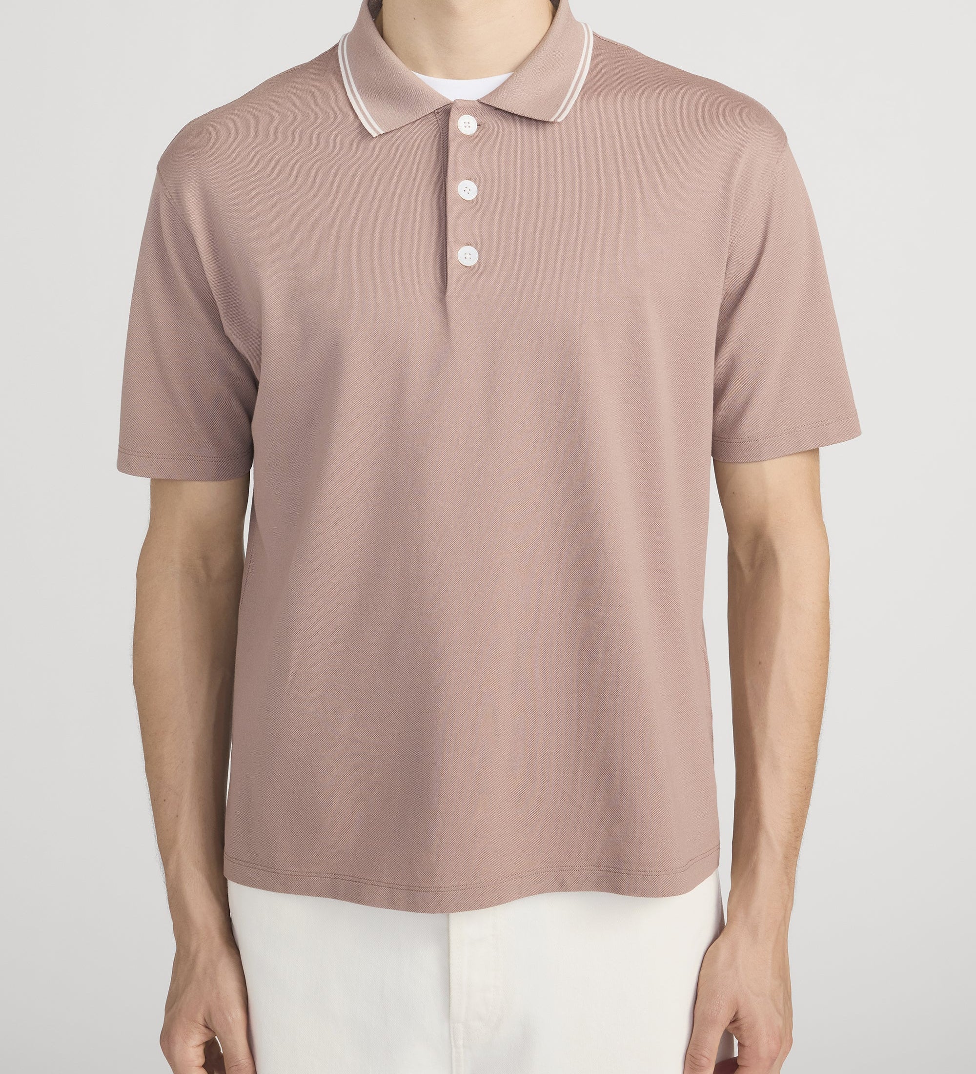 FRAME - Light Pique Polo