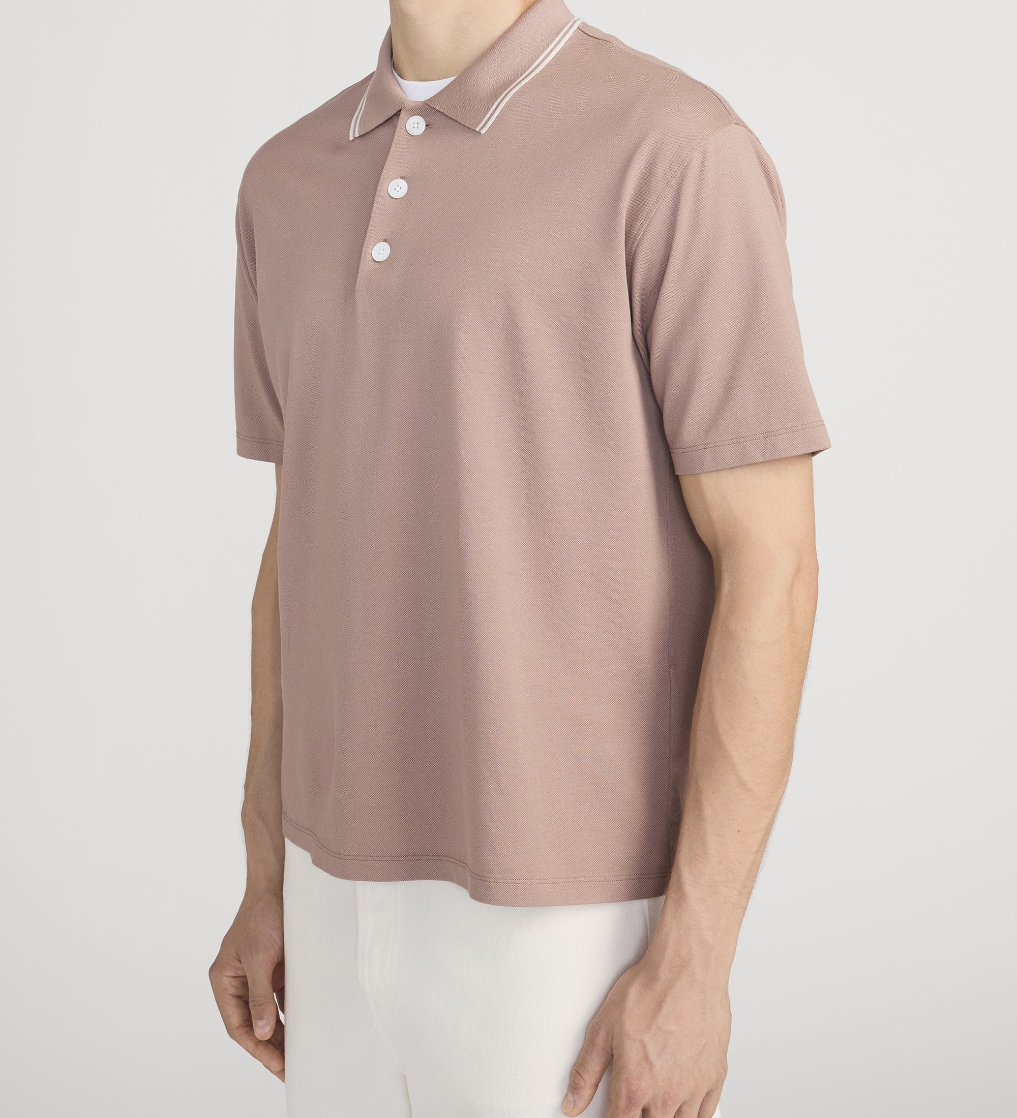 FRAME - Light Pique Polo