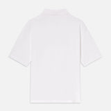 FRAME - Light Pique Polo -- White
