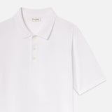 FRAME - Light Pique Polo -- White