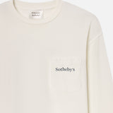 FRAME - Sotheby's Unisex Long Sleeve Tee -- White
