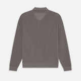 FRAME - Open Knit Cardigan -- Cloud Grey